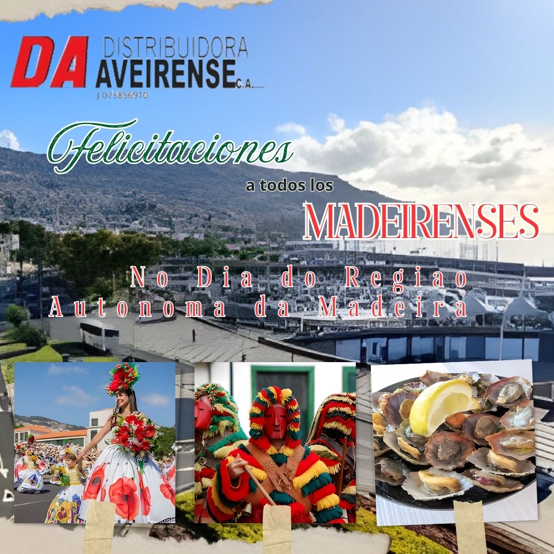 ¡Feliz Día de la Región Autónoma de Madeira! ¡Feliz Día de la Región Autónoma de Madeira!